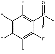 Fluoromethyl(pentafluorophenyl)phosphine oxide Structure