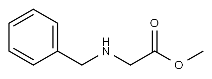 Glycine, N-(phenylMethyl)-, Methyl ester Structure