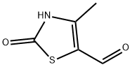 5-Thiazolecarboxaldehyde, 2,3-dihydro-4-methyl-2-oxo- (9CI) Structure