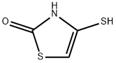 2(3H)-Thiazolone,  4-mercapto- Structure