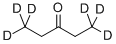 3-PENTANONE-1,1,1,5,5,5-D6 Structure