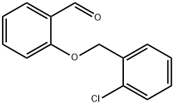 2-(2-CHLOROBENZYLOXY)BENZALDEHYDE Structure