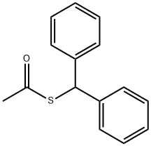 DIPHENYLMETHANETHIOL ACETATE  98 Structure