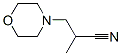 4-Morpholinepropanenitrile,alpha-methyl-,(-)-(9CI) Structure