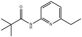 프로판아미드,N-(6-에틸-2-피리디닐)-2,2-디메틸-(9CI) 구조식 이미지