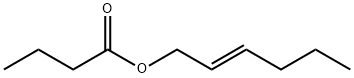 TRANS-2-HEXENYL BUTYRATE Structure