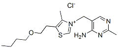 Butylthiamine Structure