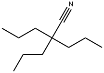 2,2-dipropylvaleronitrile  Structure