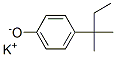 칼륨4-(1,1-디메틸프로필)페놀레이트 구조식 이미지