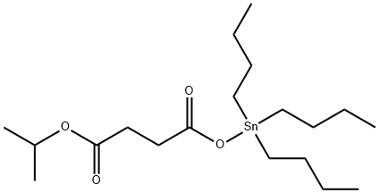 isopropyl 4-oxo-4-[(tributylstannyl)oxy]butyrate Structure