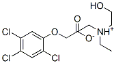 (2-하이드록시에틸)디에틸암모늄(2,4,5-트리클로로페녹시)아세테이트 구조식 이미지