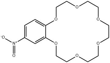 4-нитробензо-18-краун-6 структурированное изображение