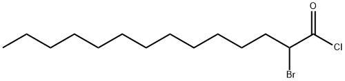 2-Bromotetradecanoic acid chloride Structure