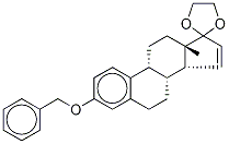 3-O-벤질15,16-데하이드로에스트론모노에틸렌케탈 구조식 이미지