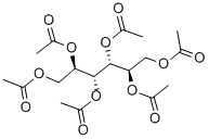 HEXA-O-ACETYL-D-MANNITOL 구조식 이미지