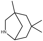 1,3,3-TRIMETHYL-6-AZA-BICYCLO[3.2.1]OCTANE 구조식 이미지