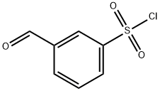 3-FORMYLBENZENESULFONYL CHLORIDE 구조식 이미지