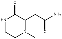 2-Piperazineacetamide,1-methyl-3-oxo-(9CI) Structure