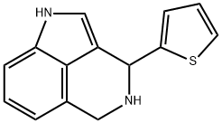 1,3,4,5-Tetrahydro-3-(2-thienyl)pyrrolo[4,3,2-de]isoquinoline Structure