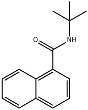 N-tert-Butylnaphthalene-1-carboxaMide Structure