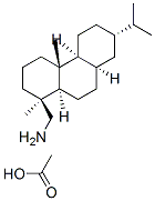 Dihydro abietylamine acetate Structure