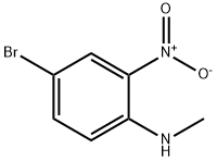 4-bromo-N-methyl-2-nitroaniline 구조식 이미지