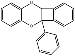 4b,10a-Dihydro-4b-phenylbenzo[b]benzo[3,4]cyclobuta[1,2-e][1,4]dioxin Structure