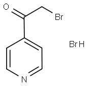 4-(Bromoacetyl)pyridine hydrobromide 구조식 이미지