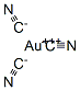 gold tricyanide  Structure