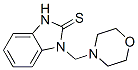 1-(morpholin-4-ylmethyl)-3H-benzoimidazole-2-thione Structure