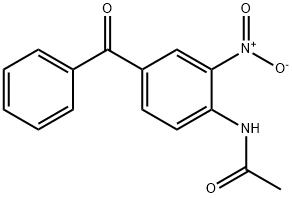 4-Benzoyl-2-nitro acetanilide 구조식 이미지