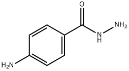 4-Aminobenzohydrazide 구조식 이미지