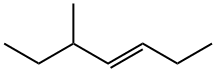 (E)-5-methylhept-3-ene Structure