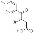 3-BROMO-4-OXO-4-P-TOLYL-BUTYRIC ACID 구조식 이미지