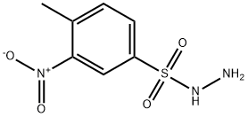 4-METHYL-3-NITROBENZENESULFONOHYDRAZIDE Structure