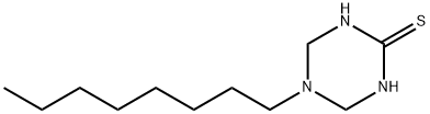 5-octyl-1,3,5-triazinane-2-thione 구조식 이미지