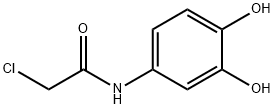 아세트아미드,2-클로로-N-(3,4-디히드록시페닐)-(9CI) 구조식 이미지