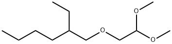 1-(2,2-dimethoxyethoxy)-2-ethylhexane Structure