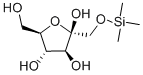 Trimethylsilyl-D-(?)-fructose структурированное изображение