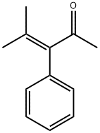 4-메틸-3-페닐펜트-3-EN-2-ONE 구조식 이미지