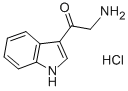 2-(1H-INDOL-3-YL)-2-OXO-ETHYLAMINE HCL 구조식 이미지