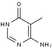 4(1H)-Pyrimidinone, 6-amino-5-methyl- (9CI) Structure