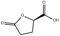 (R)-(-)-5-OXOTETRAHYDROFURAN-2-CARBOXYLIC ACID Structure