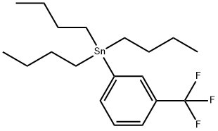 TRIBUTYL[3-(TRIFLUOROMETHYL)PHENYL]STANNANE 구조식 이미지