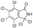 3,3,4,5,6,7-Hexachloro-2,3-dihydro-1H-isoindol-1-one Structure