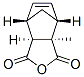 (1alpha,2alpha,3beta,6beta)-1,2,3,6-tetrahydromethyl-3,6-methanophthalic anhydride 구조식 이미지