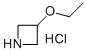 3-ETHOXY-AZETIDINE HYDROCHLORIDE Structure