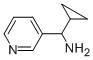 3-Pyridinemethanamine,alpha-cyclopropyl-(9CI) 구조식 이미지