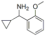 Benzenemethanamine, alpha-cyclopropyl-2-methoxy- (9CI) Structure
