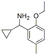 Benzenemethanamine, alpha-cyclopropyl-2-ethoxy-5-methyl- (9CI) Structure